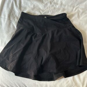 Black Tennis Skort